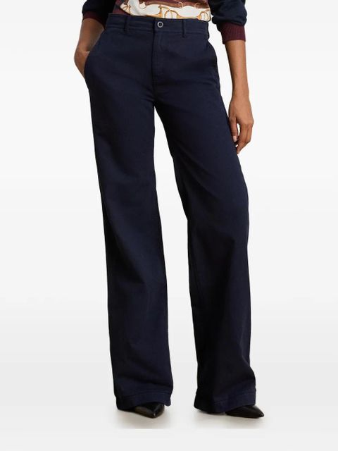 Lauren Ralph Lauren wide-leg trousers - Blue