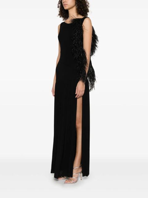 MANURÍ Paulina maxi dress - Black - zdjęcie produktu nr 2