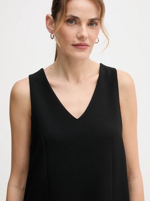 Tommy Hilfiger sukienka kolor czarny mini rozkloszowana WW0WW48264