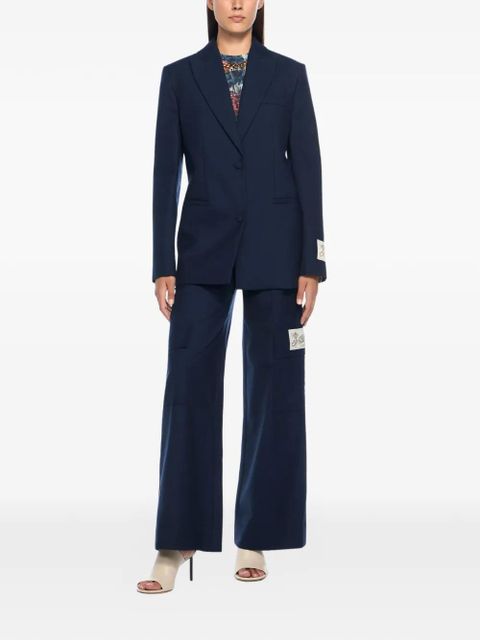 Off-White cargo-pocket trousers - Blue - zdjęcie produktu nr 2