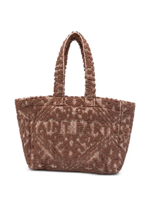 MC2 Saint Barth Tufting tote bag - Brown - zdjęcie produktu nr 1