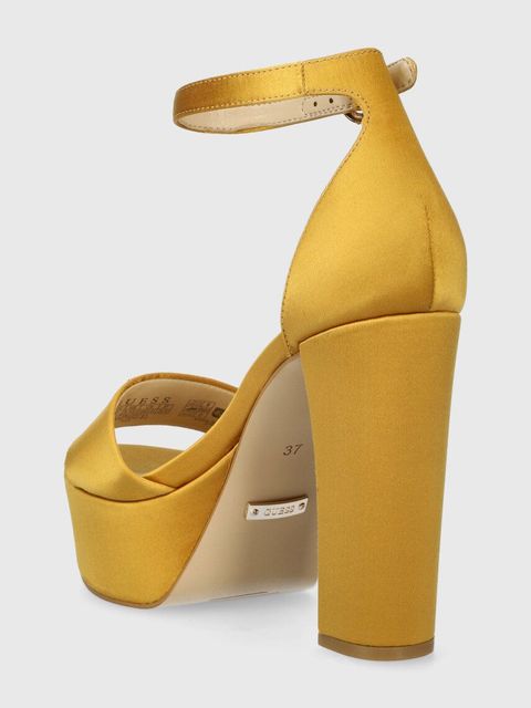 Guess sandały SETON2 kolor złoty FLPSE2 SAT03