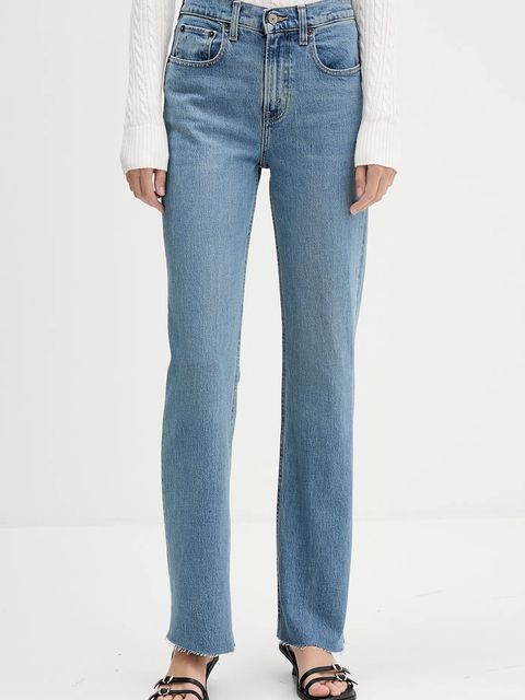 Abercrombie & Fitch jeansy damskie high waist KI155-5696-278 - zdjęcie produktu nr 1