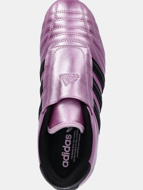 adidas Originals sneakersy skórzane Teakwondo damskie kolor fioletowy JS4026