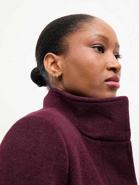 Answear Lab płaszcz wełniany