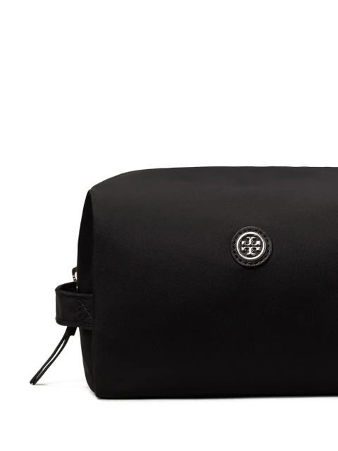 Tory Burch large Virginia make up bag - Black