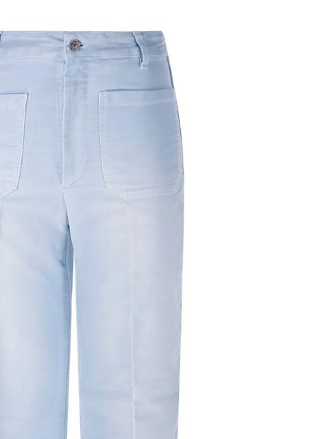 Victoria Beckham patch-pocket jeans - Blue
