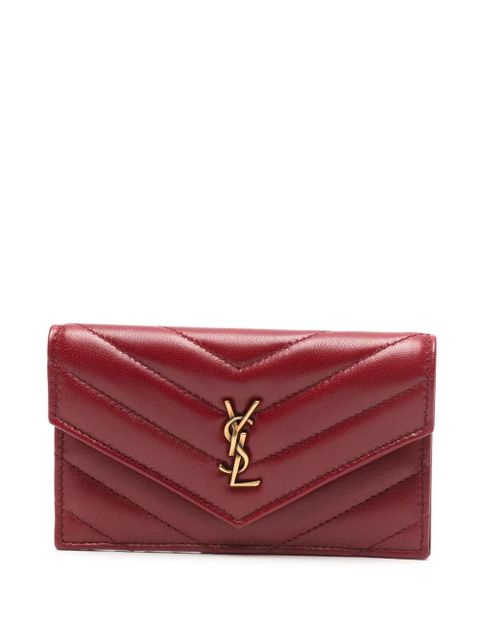 Saint Laurent Cassandre wallet - Red - zdjęcie produktu nr 1