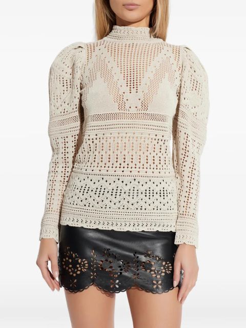 ISABEL MARANT Dahara top - Neutrals