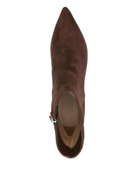 Lauren Ralph Lauren 45mm pointed-toe suede boots - Brown - zdjęcie produktu nr 2