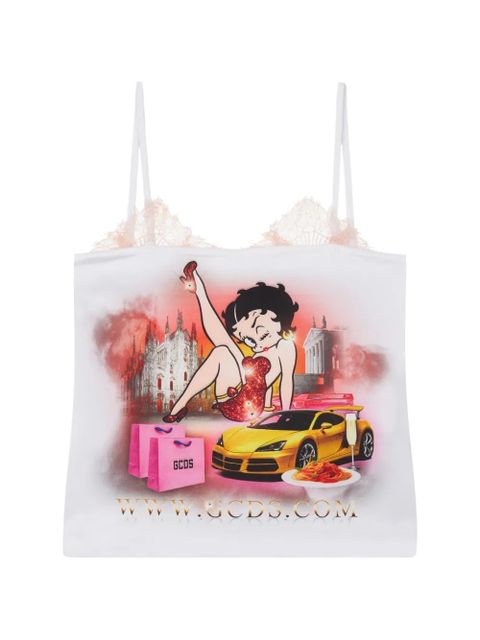 GCDS Betty Boop top - White - zdjęcie produktu nr 1