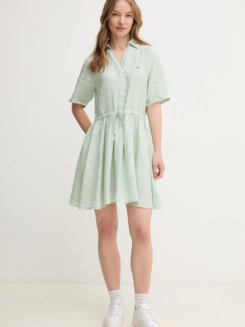 Tommy Hilfiger sukienka lniana