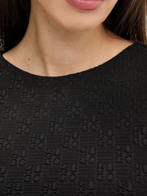 HUGO top kolor czarny 50542420