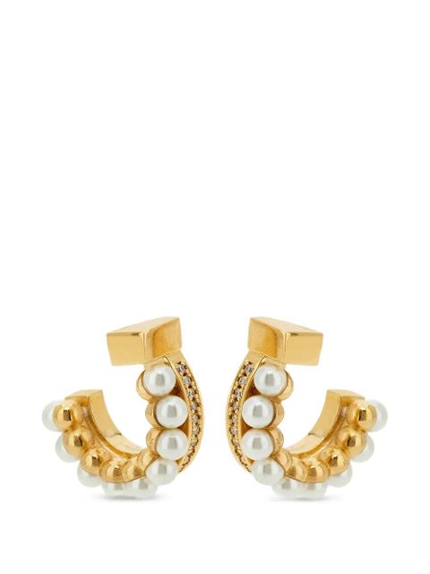 Ferragamo pearl-embellished earrings - Gold - zdjęcie produktu nr 1