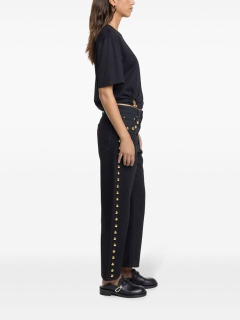 Rabanne wide-leg jeans - Black