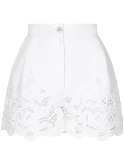 Dolce & Gabbana Cut-out detailing shorts - White - zdjęcie produktu nr 1