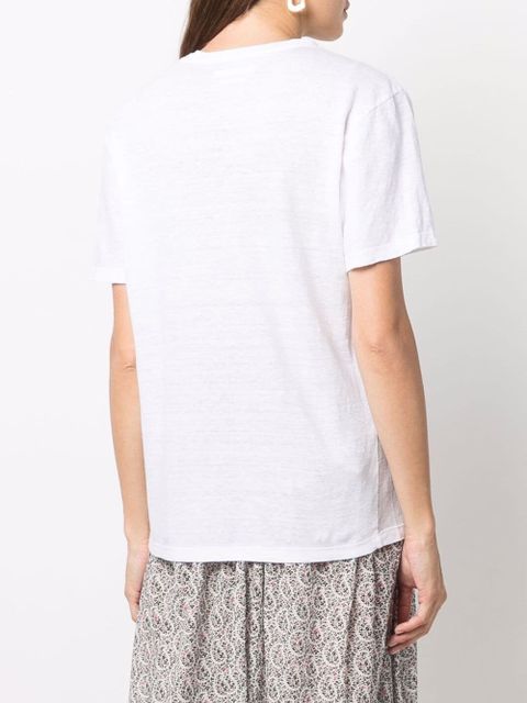 MARANT ÉTOILE Zewel logo-print T-shirt - White