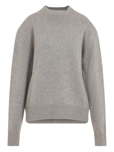 The Frankie Shop round-neck wool sweatshirt - Grey - zdjęcie produktu nr 1