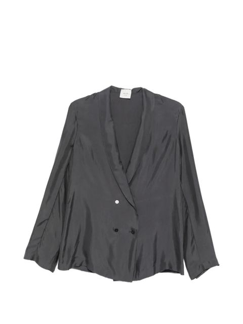 Alysi double-breasted jacket - Grey - zdjęcie produktu nr 1
