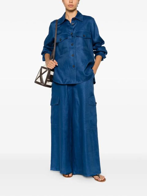 Weekend Max Mara Pomposa button-up shirt - Blue - zdjęcie produktu nr 2