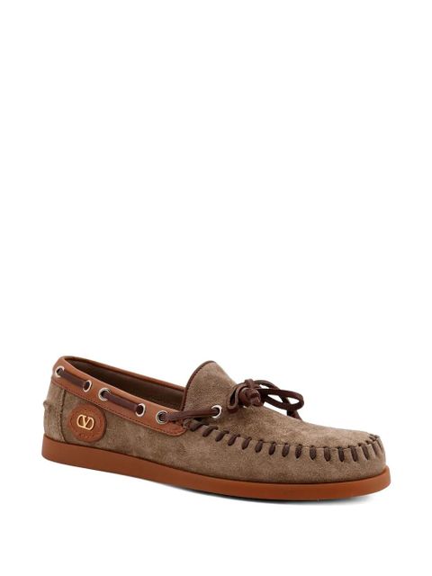 Valentino Garavani tassel-embellished loafers - Brown - zdjęcie produktu nr 2