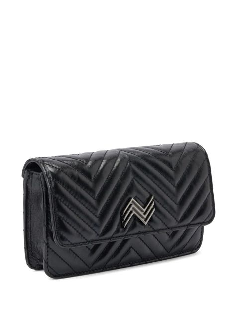 Missoni leather shoulder bag - Black