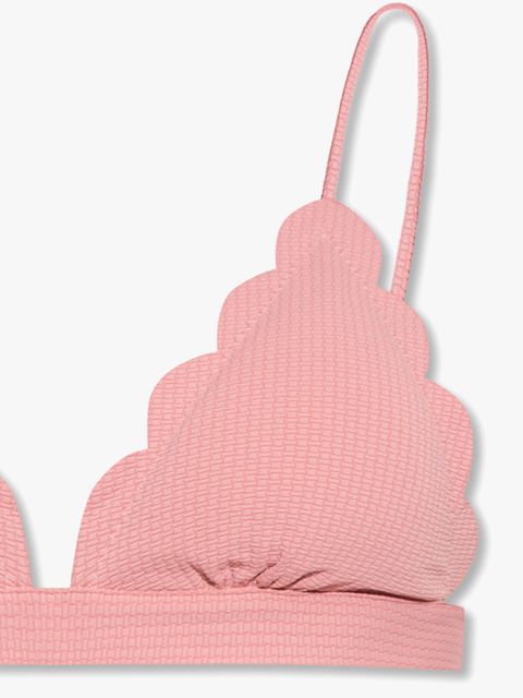 MARYSIA SWIM - Różowy top od bikini Santa Clara