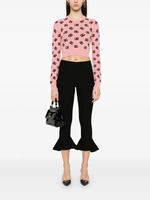 Dolce & Gabbana DNA DG-jacquard sweater - Pink - zdjęcie produktu nr 2