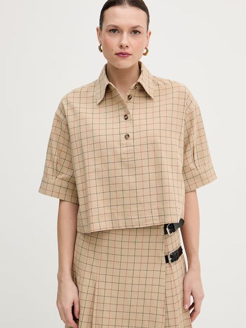 Barbour bluzka bawełniana Hollington - zdjęcie produktu nr 2
