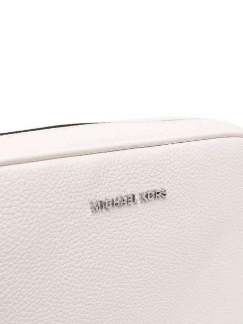 Michael Kors Camer logo-plaque cross-body bag - White