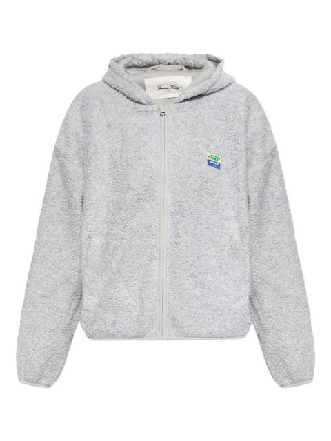 American Vintage Hoktown hooded fleece jacket - Grey - zdjęcie produktu nr 1