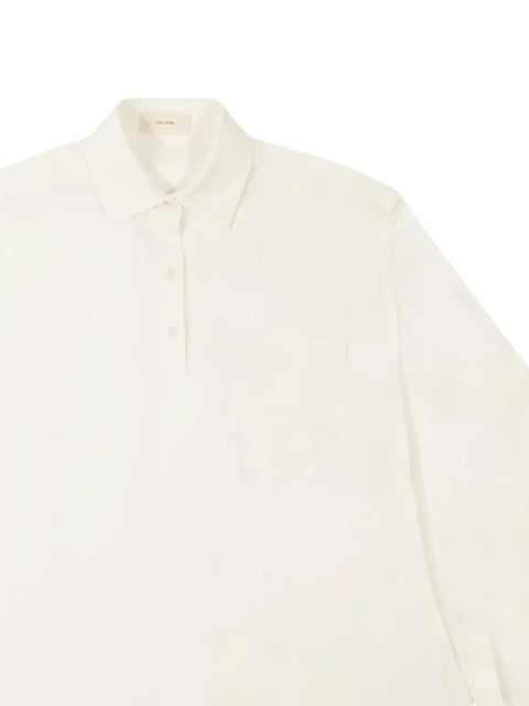 The Row cotton polo shirt - Neutrals - zdjęcie produktu nr 2