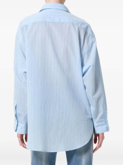 AGOLDE Sona striped sona shirt - Blue - zdjęcie produktu nr 2