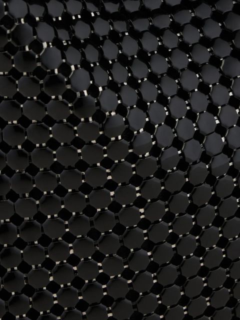 Rabanne Pixel mesh shoulder bag - Black