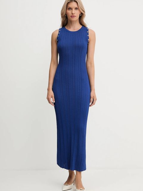 Morgan sukienka kolor granatowy maxi dopasowana RMBAHIA - zdjęcie produktu nr 1