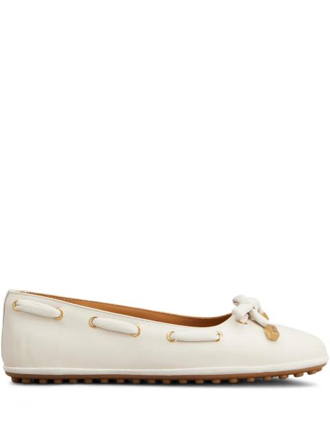 Tod's bow-detail ballet flats - Neutrals - zdjęcie produktu nr 1