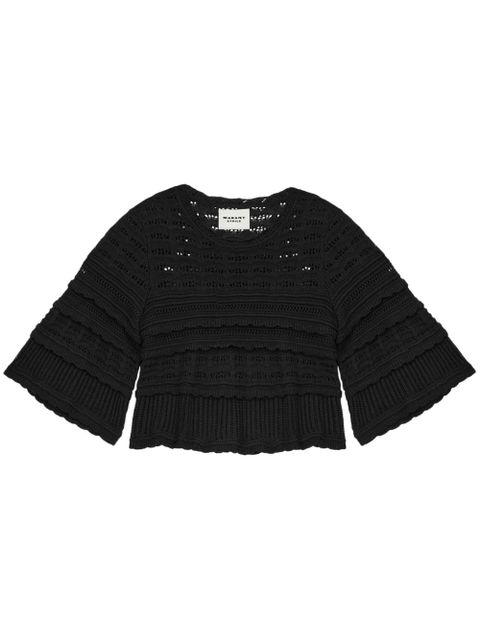 MARANT ÉTOILE Azelia sweater - Black - zdjęcie produktu nr 1
