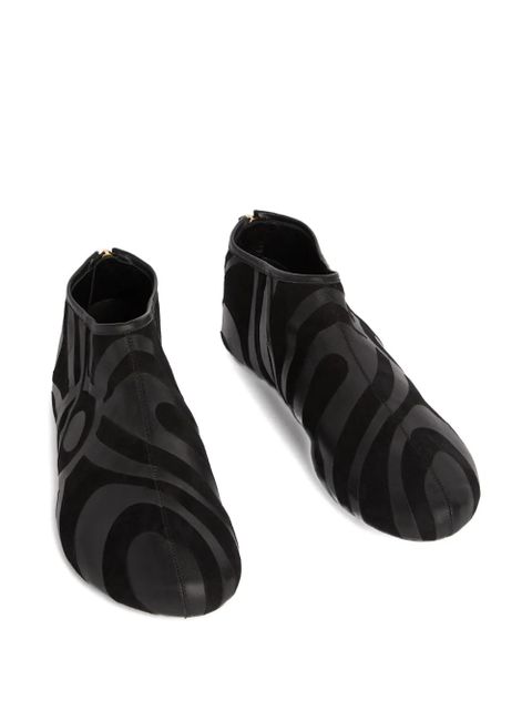 PUCCI print zip flat shoes - Black - zdjęcie produktu nr 2