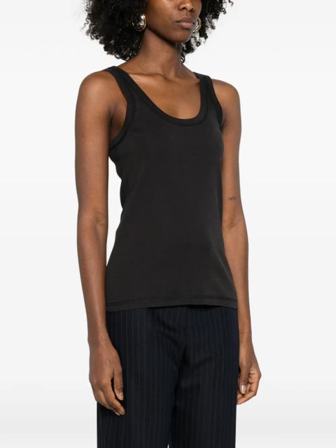 LEMAIRE ribbed tank top - Black