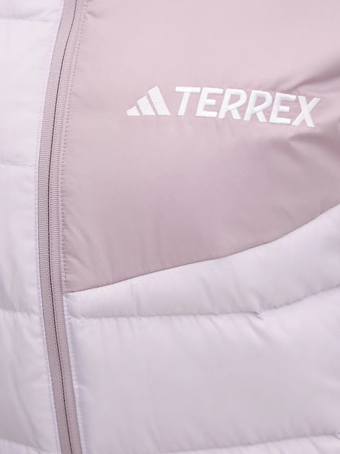 adidas TERREX kurtka sportowa puchowa Multi kolor fioletowy przejściowa JD8415