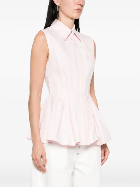 Sportmax Certosa pleated shirt - Pink