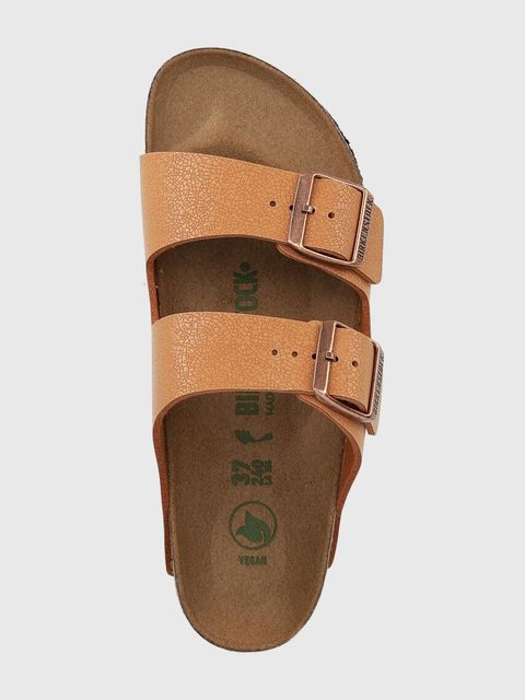 Birkenstock klapki Arizona damskie kolor brązowy 1025046 - zdjęcie produktu nr 2