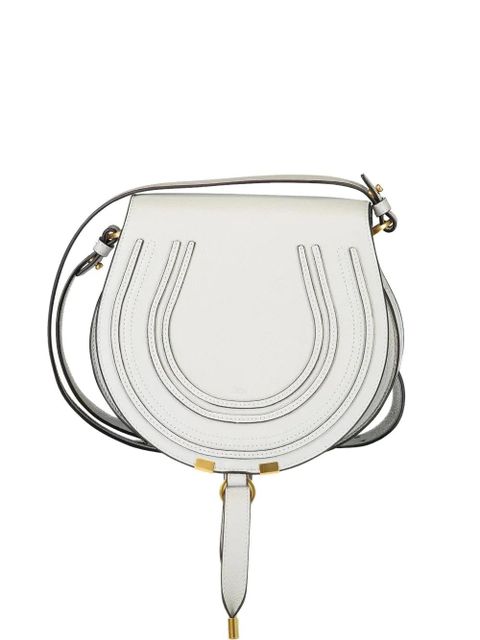Chloé Marcie stitched shoulder bag - White - zdjęcie produktu nr 1