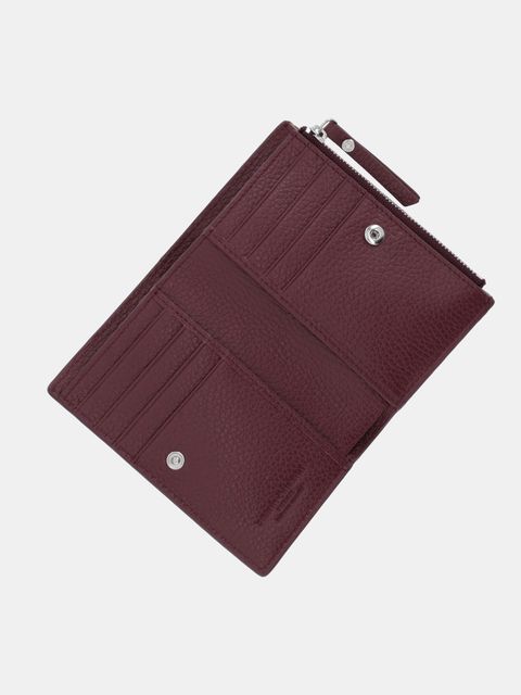 Gianni Chiarini portfel skórzany damski kolor bordowy PF.6003.GRN - zdjęcie produktu nr 2