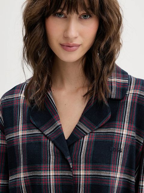 BOSS piżama damska kolor granatowy 50550231