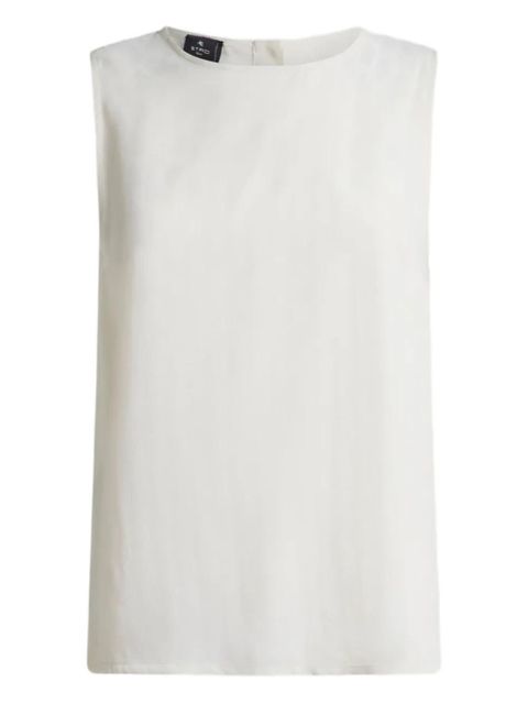 ETRO crew-neck top - White - zdjęcie produktu nr 1