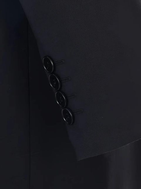 Max Mara Chamonix single-breasted buttoned blazer - Blue