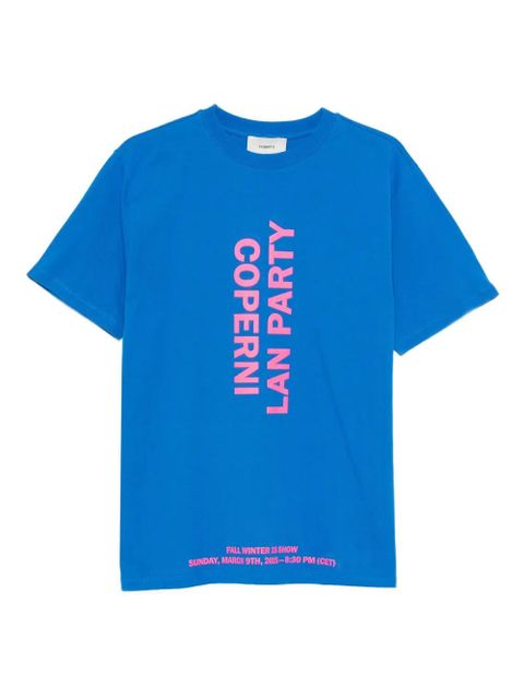Coperni Lan Party T-shirt - Blue - zdjęcie produktu nr 1