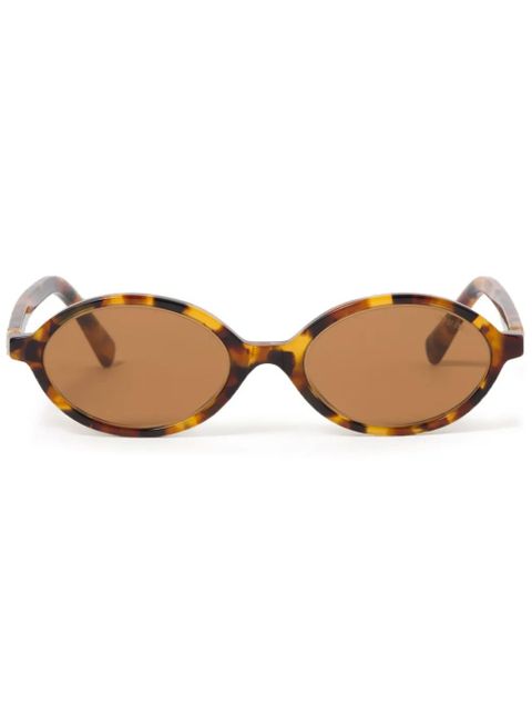 Miu Miu Eyewear Miu Regard sunglasses - Brown - zdjęcie produktu nr 1