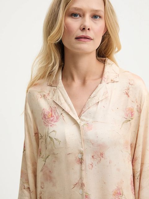 Answear.LAB piżama damska kolor różowy